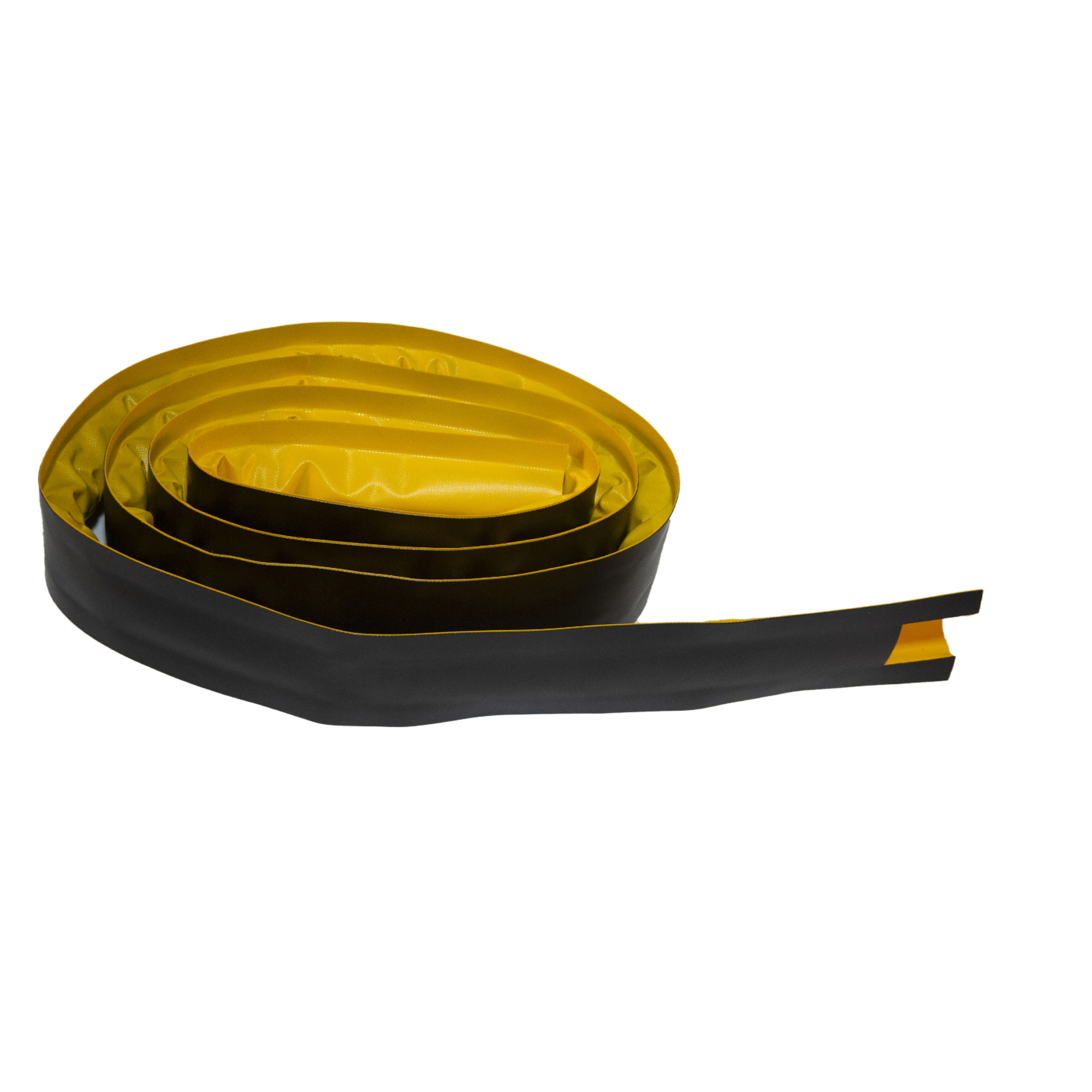 Justrite Make-A-Berm Straight Section — 6in. High x 5ft. Long, 2 Pcs, PVC-Coated Fabric, Model# 28488